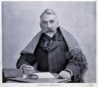 Mallarmé (1842-1898) - fotografia di Nadar, Carnavalet da Nadar