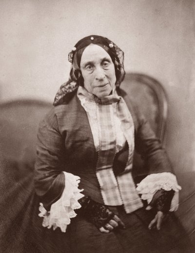 Ritratto di Madame Desbordes Valmore (Marceline Felicite Josephine Desbordes-Valmore) da Nadar
