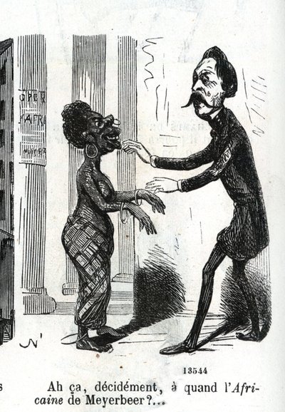 Quando è africano Giacomo Meyerbeer? da Nadar