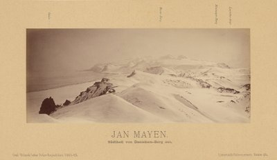 Jan Mayen, parte meridionale di Danielsen-Berg. da (Linienschiffs Lieutenant) Richard Basso
