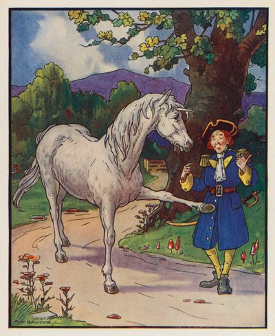 Illustrazione per I viaggi di Gulliver di Jonathan Swift da (after) American School
