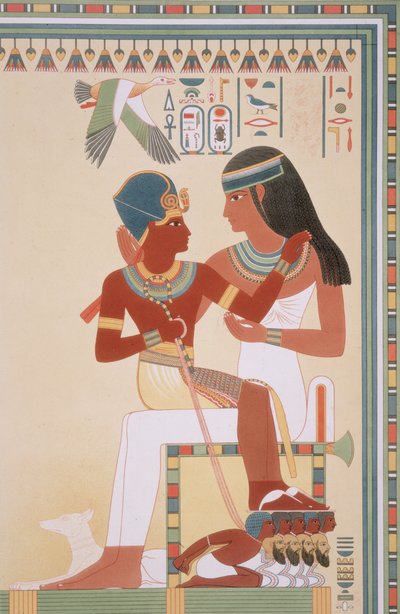 Amounoph II e la sua governante da 