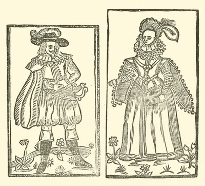 Illustrazione per The Roxburghe Ballads da (after) English School