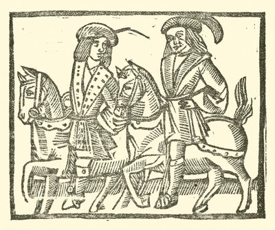 Illustrazione per The Roxburghe Ballads da (after) English School
