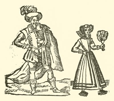 Illustrazione per The Roxburghe Ballads da (after) English School