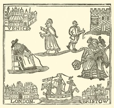 Illustrazione per The Roxburghe Ballads da (after) English School