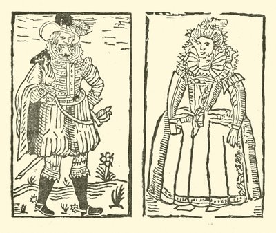 Illustrazione per The Roxburghe Ballads da (after) English School