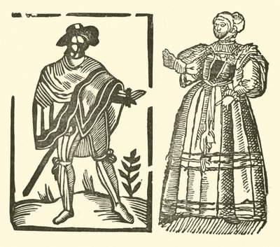 Illustrazione per The Roxburghe Ballads da (after) English School