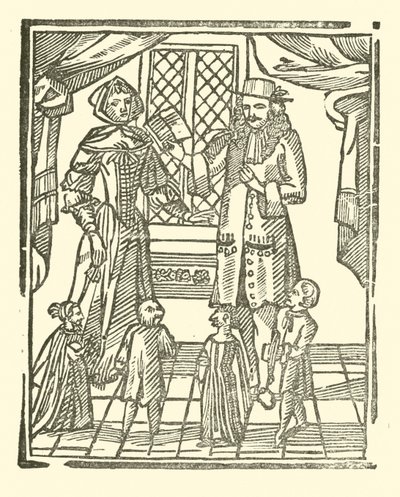 Illustrazione per The Roxburghe Ballads da (after) English School