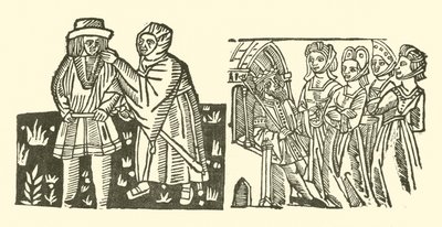 Illustrazione per The Roxburghe Ballads da (after) English School