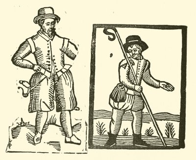 Illustrazione per The Roxburghe Ballads da (after) English School