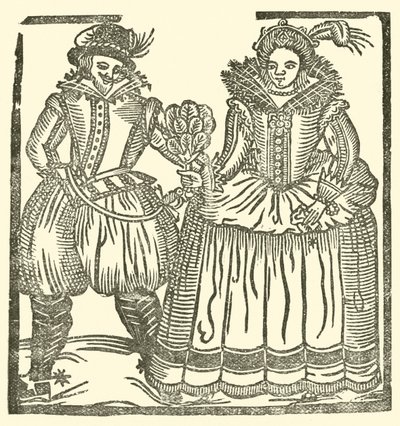Illustrazione per The Roxburghe Ballads da (after) English School