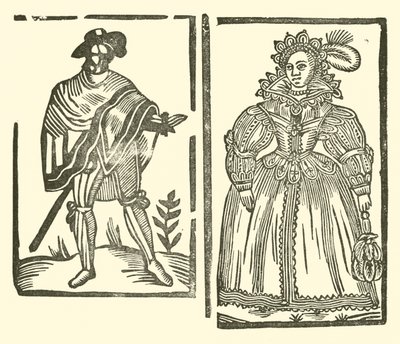 Illustrazione per The Roxburghe Ballads da (after) English School