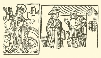 Illustrazione per The Roxburghe Ballads da (after) English School