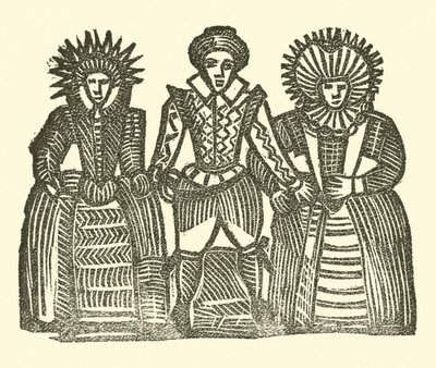 Illustrazione per The Roxburghe Ballads da (after) English School