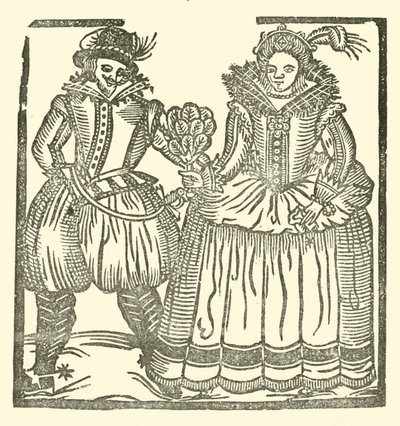 Illustrazione per The Roxburghe Ballads da (after) English School