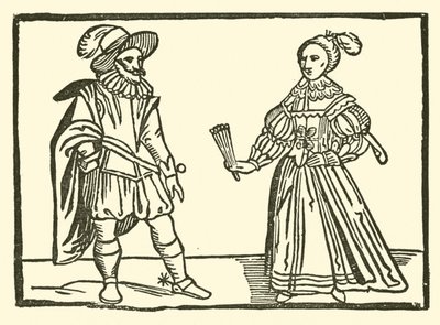 Illustrazione per The Roxburghe Ballads da (after) English School