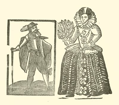 Illustrazione per The Roxburghe Ballads da (after) English School