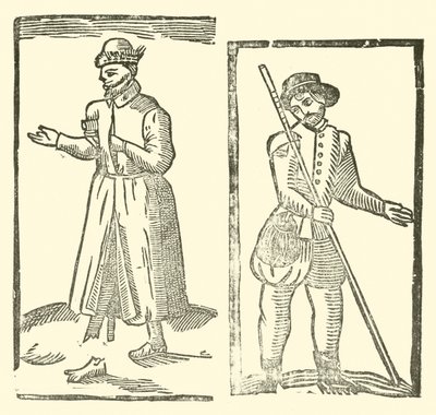 Illustrazione per The Roxburghe Ballads (xilografia) da (after) English School