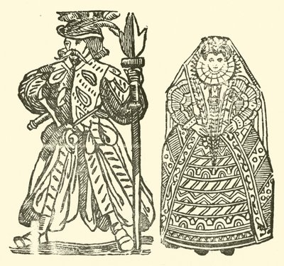 Illustrazione per The Roxburghe Ballads (xilografia) da (after) English School