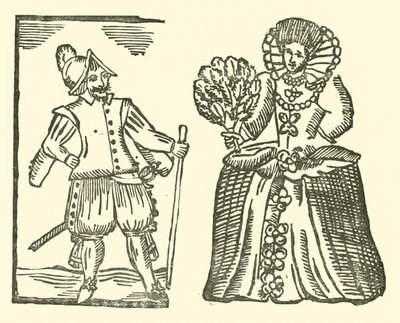 Illustrazione per The Roxburghe Ballads da (after) English School