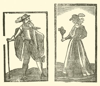 Illustrazione per The Roxburghe Ballads da (after) English School