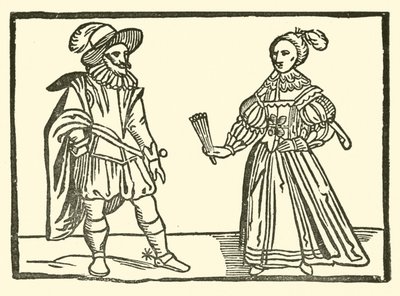 Illustrazione per The Roxburghe Ballads da (after) English School