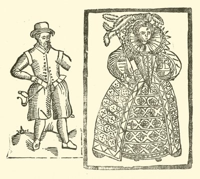 Illustrazione per The Roxburghe Ballads da (after) English School