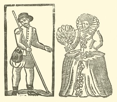 Illustrazione per The Roxburghe Ballads da (after) English School