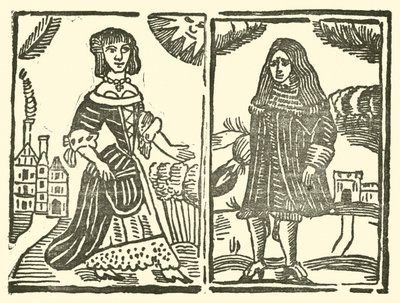 Illustrazione per The Roxburghe Ballads da (after) English School
