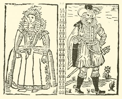 Illustrazione per The Roxburghe Ballads da (after) English School