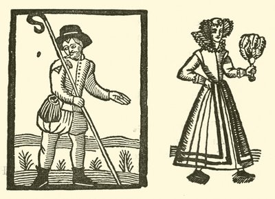 Illustrazione per The Roxburghe Ballads da (after) English School