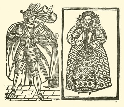 Illustrazione per The Roxburghe Ballads da (after) English School