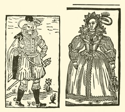 Illustrazione per The Roxburghe Ballads da (after) English School
