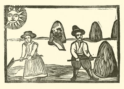 Illustrazione per The Roxburghe Ballads da (after) English School