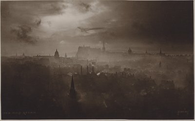 Auld Reekie da (after) English photographer