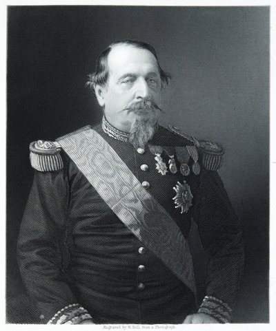 Napoleone III da (after) English photographer