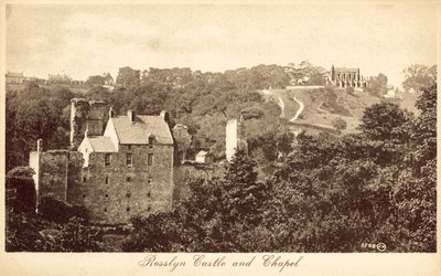 Castello e Cappella di Rosslyn da (after) English photographer