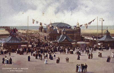 Southport Pier e Pavilion da (after) English photographer