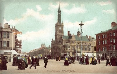 Piazza Talbot, Blackpool da (after) English photographer