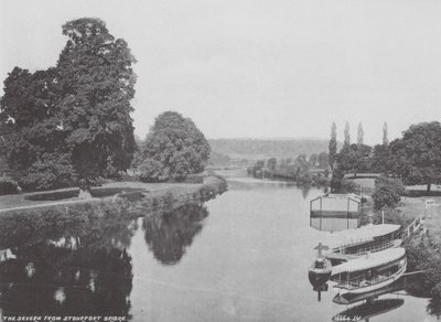 Il Severn dal ponte di Stourport da (after) English photographer