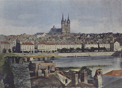 Angers, Vista generale da (after) French Photographer