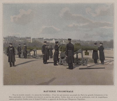 Batteria Triomphale da (after) French Photographer