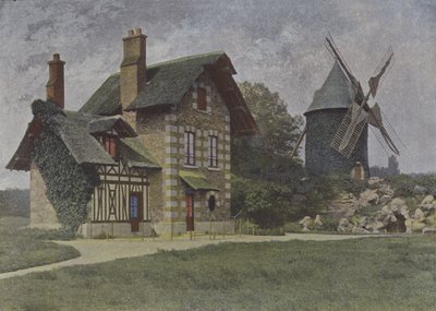 Bois de Boulogne, il Mulino da (after) French Photographer