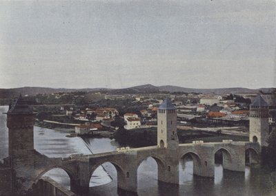 Cahors, Pont Valentre da (after) French Photographer