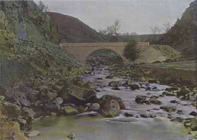 Crozant, Ponte sulla Sedelle da (after) French Photographer