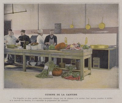 Cucina della mensa da (after) French Photographer