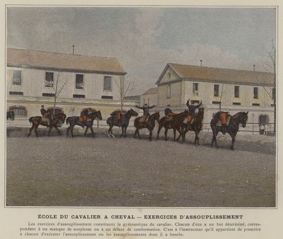 Scuola del Cavaliere a Cavallo, Esercizi di Flessibilità da (after) French Photographer