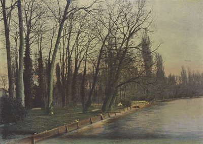 Enghien, Il Lago da (after) French Photographer