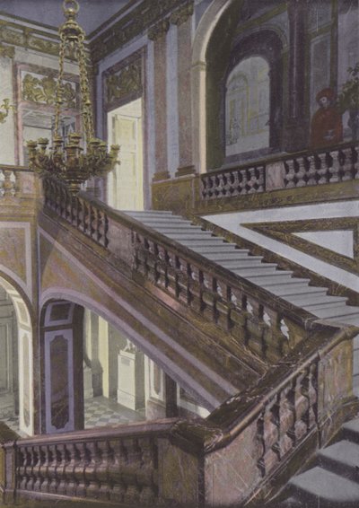 Escalier de la Reine, ou de marbre da (after) French Photographer